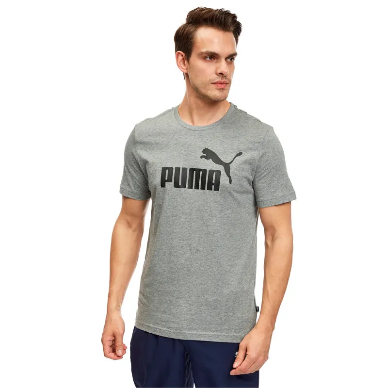 PUMA MENS ESSENTIALS SHORT SLEEVE TEE