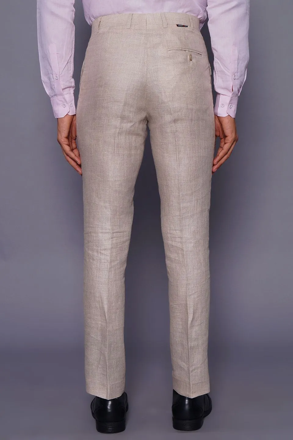Pure Linen Cream Pant