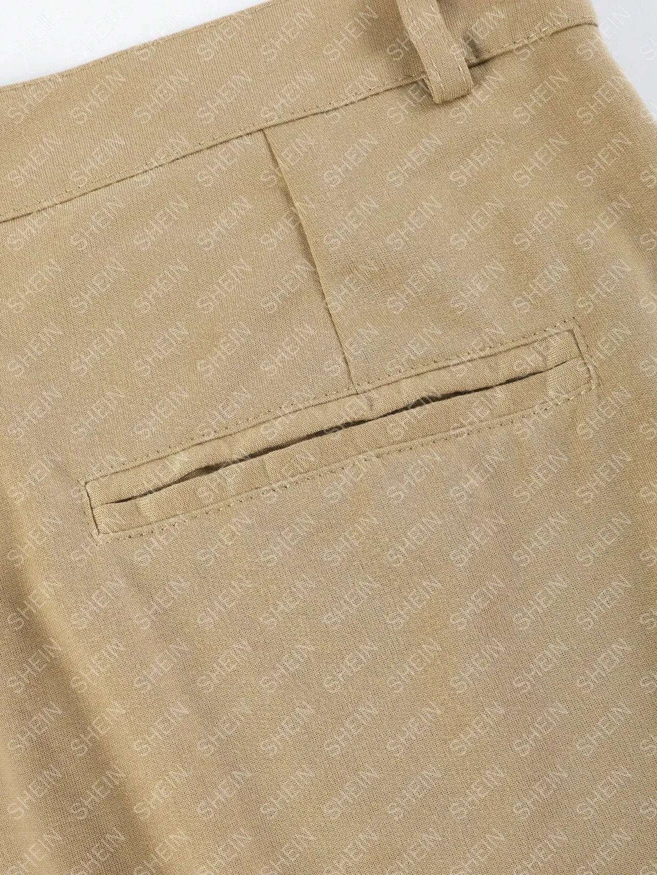 QA Mode Men's Summer Casual Solid Color Tapered Pants