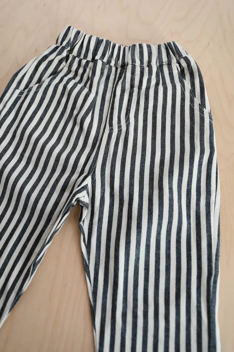 RAE KIDS: Tapered Garden Trousers