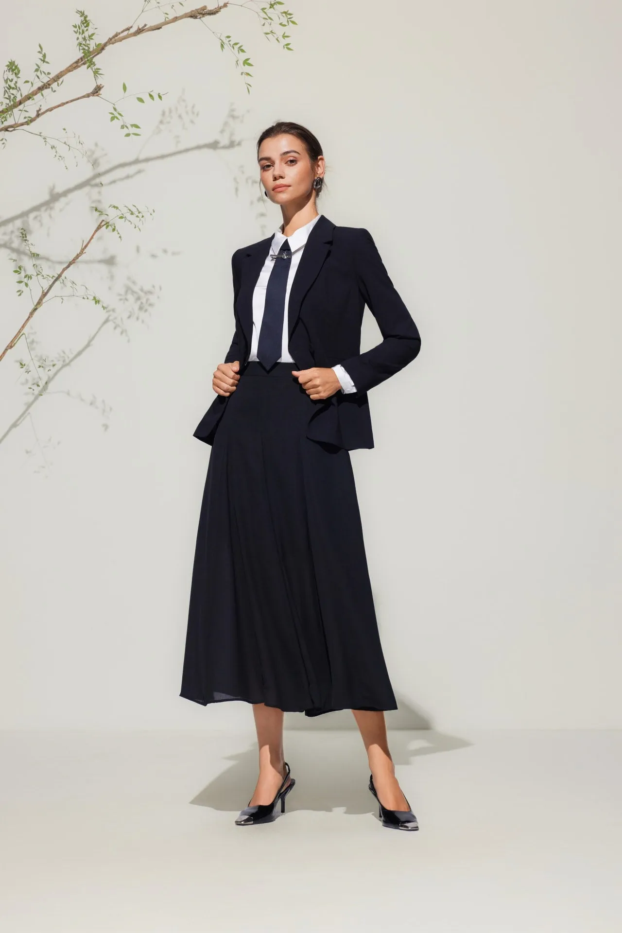Rayon Blend Suit Blazer