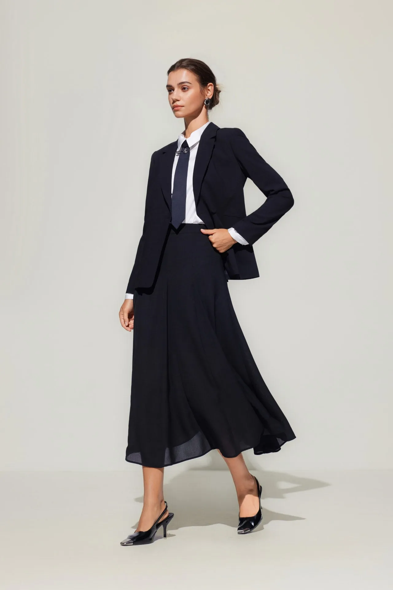 Rayon Blend Suit Blazer