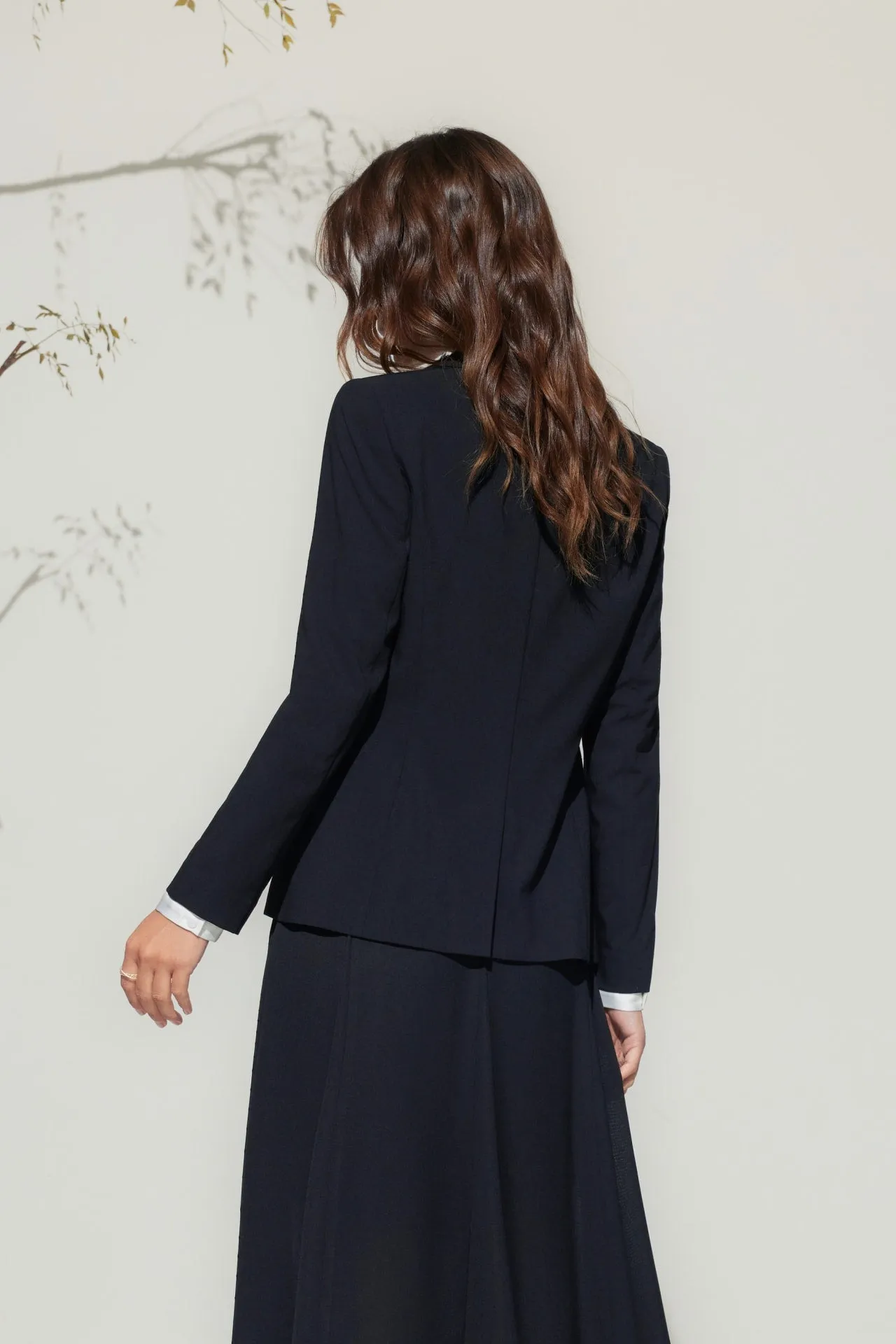 Rayon Blend Suit Blazer