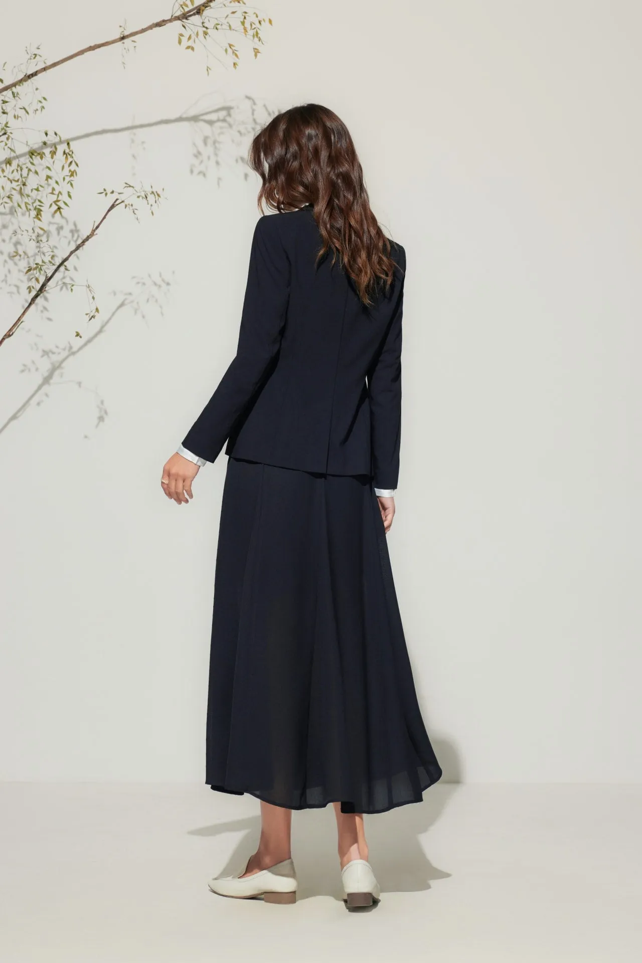 Rayon Blend Suit Blazer