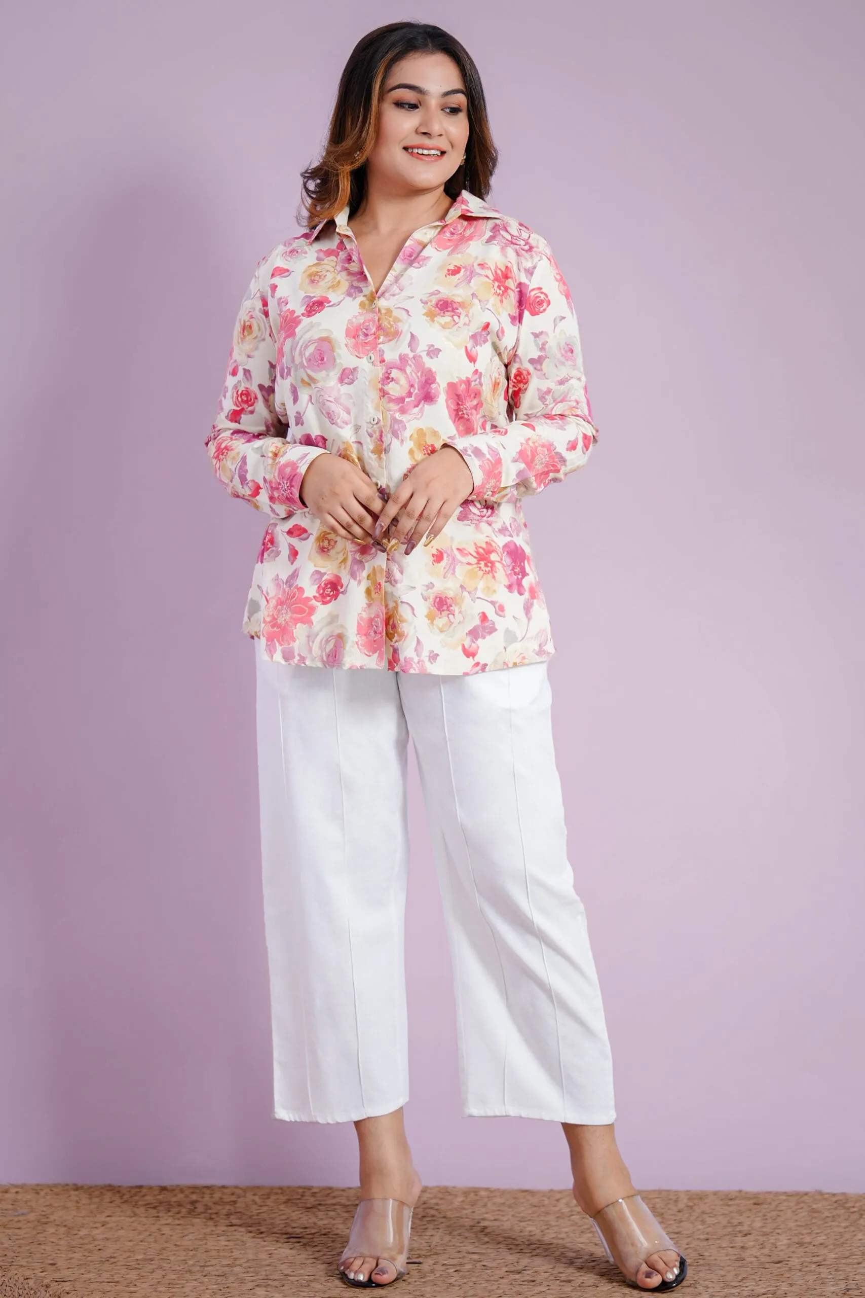 Rosy may Top | Kaftan, Bohemian Dress, Floral Dress, Boho Maxi Dress