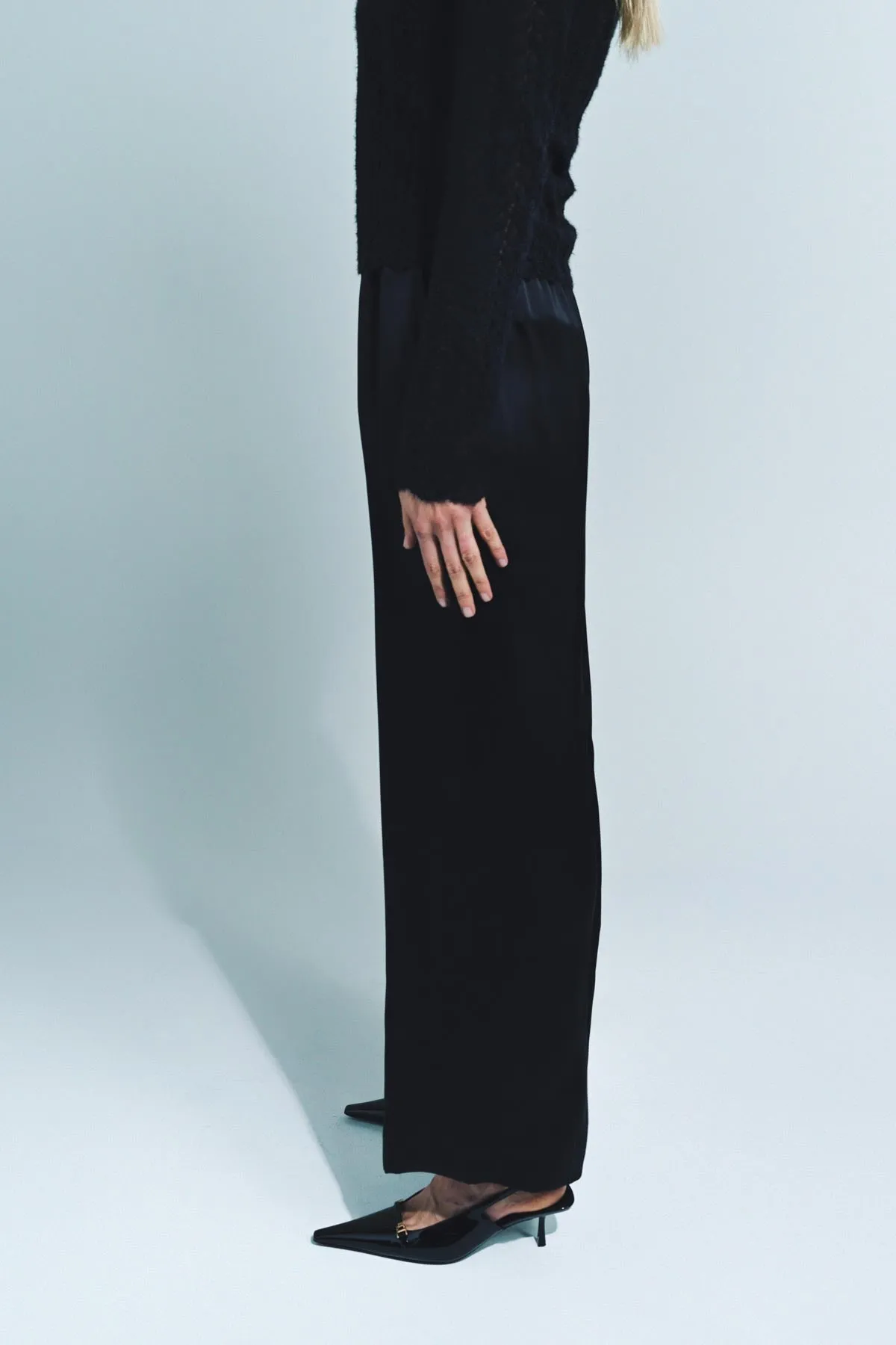SABLYN | BRYNN WIDE LEG SILK PANTS