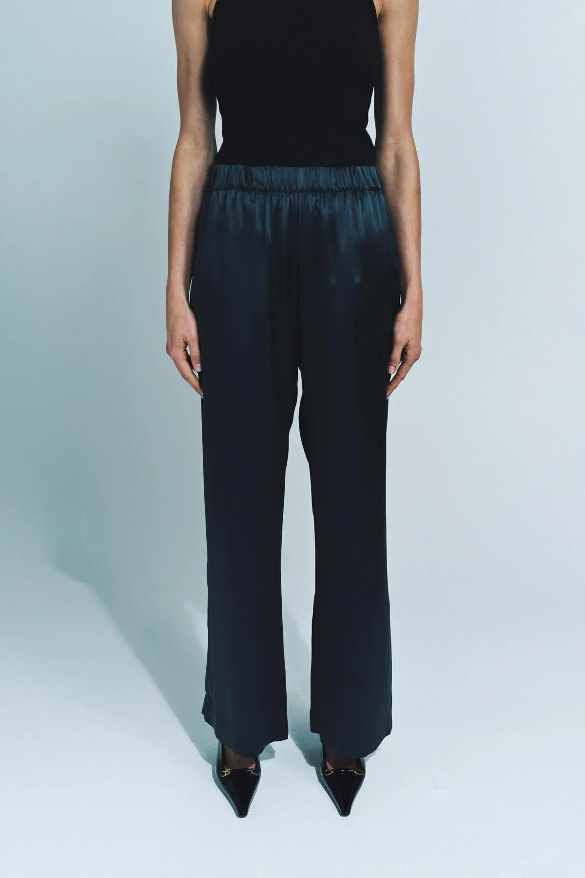 SABLYN | BRYNN WIDE LEG SILK PANTS