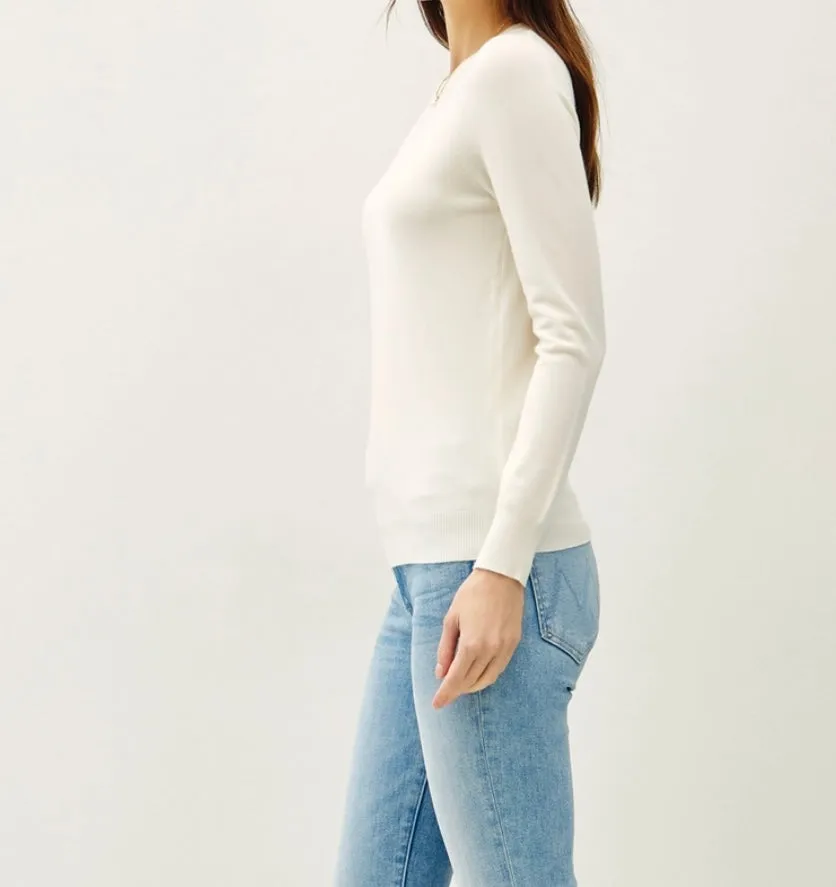 Sally Crew Blouse in Cream