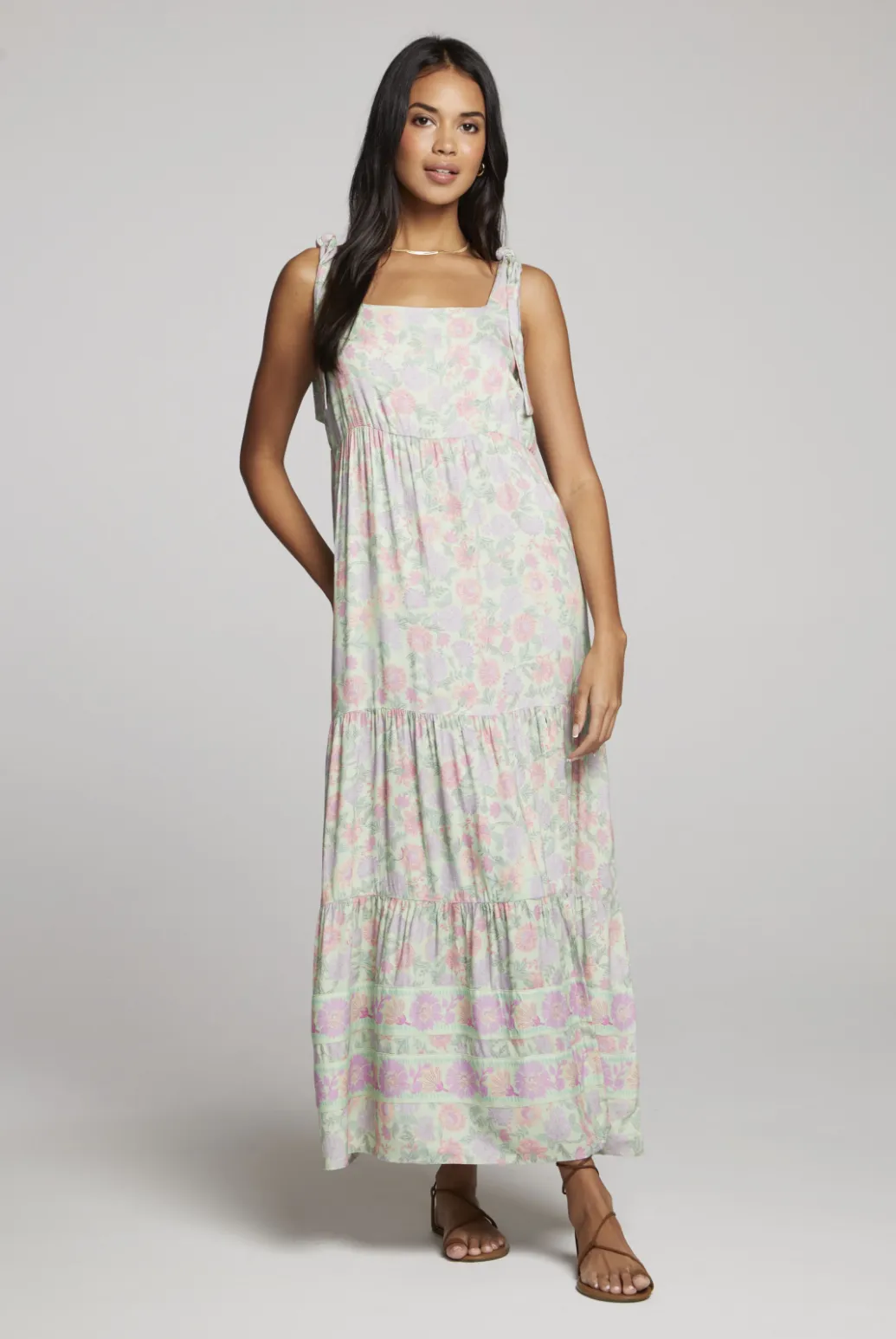 Saltwater Luxe Hanna Maxi Dress Key Lime