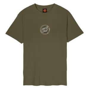 Santa Cruz T-Shirt Carved MFG Front T-Shirt - Uniform Green