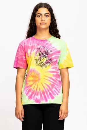Santa Cruz Womens T-Shirt Cosmic Awakening T-Shirt - Psychedelic