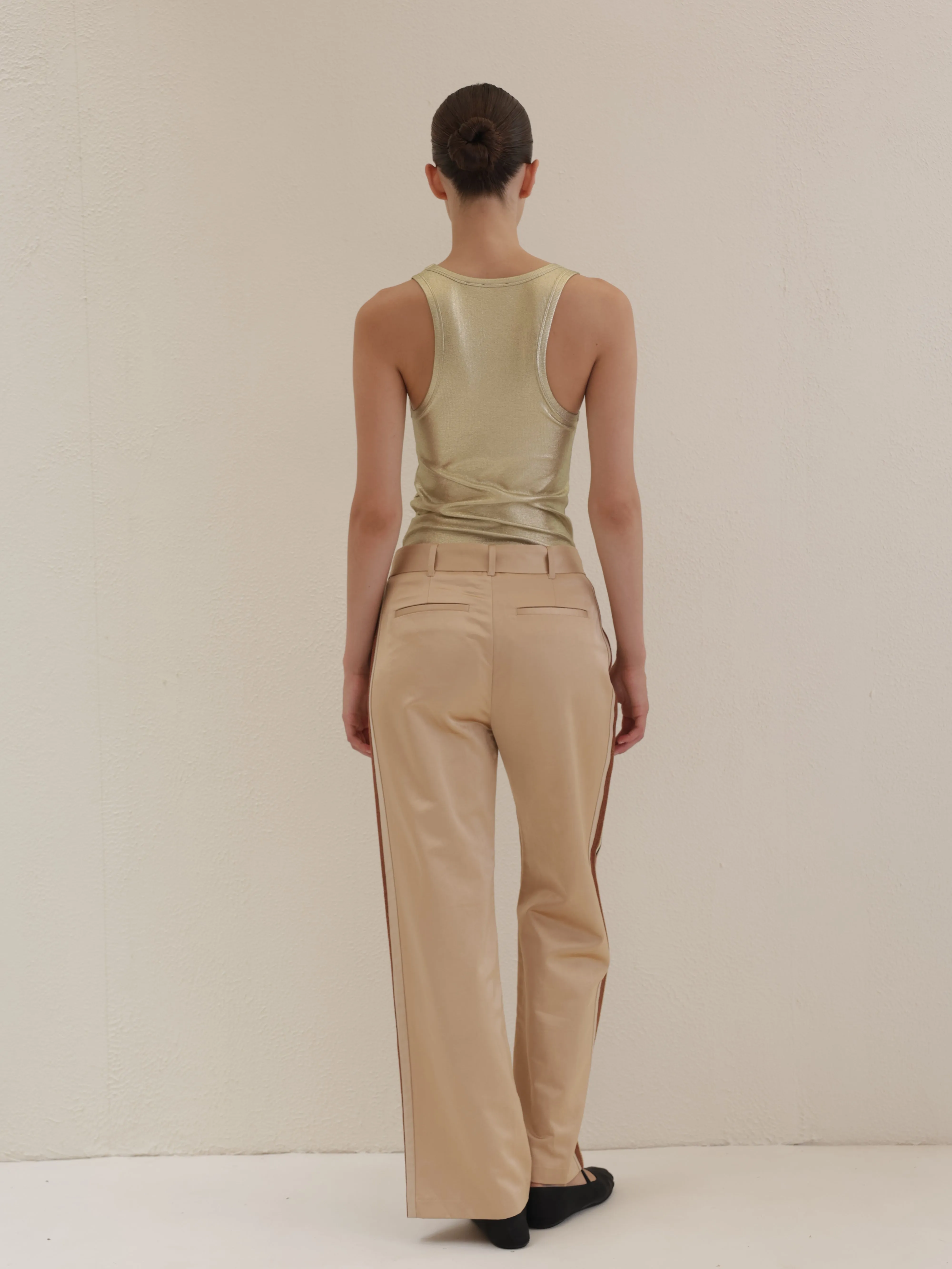 Satin Pants Wide Leg
