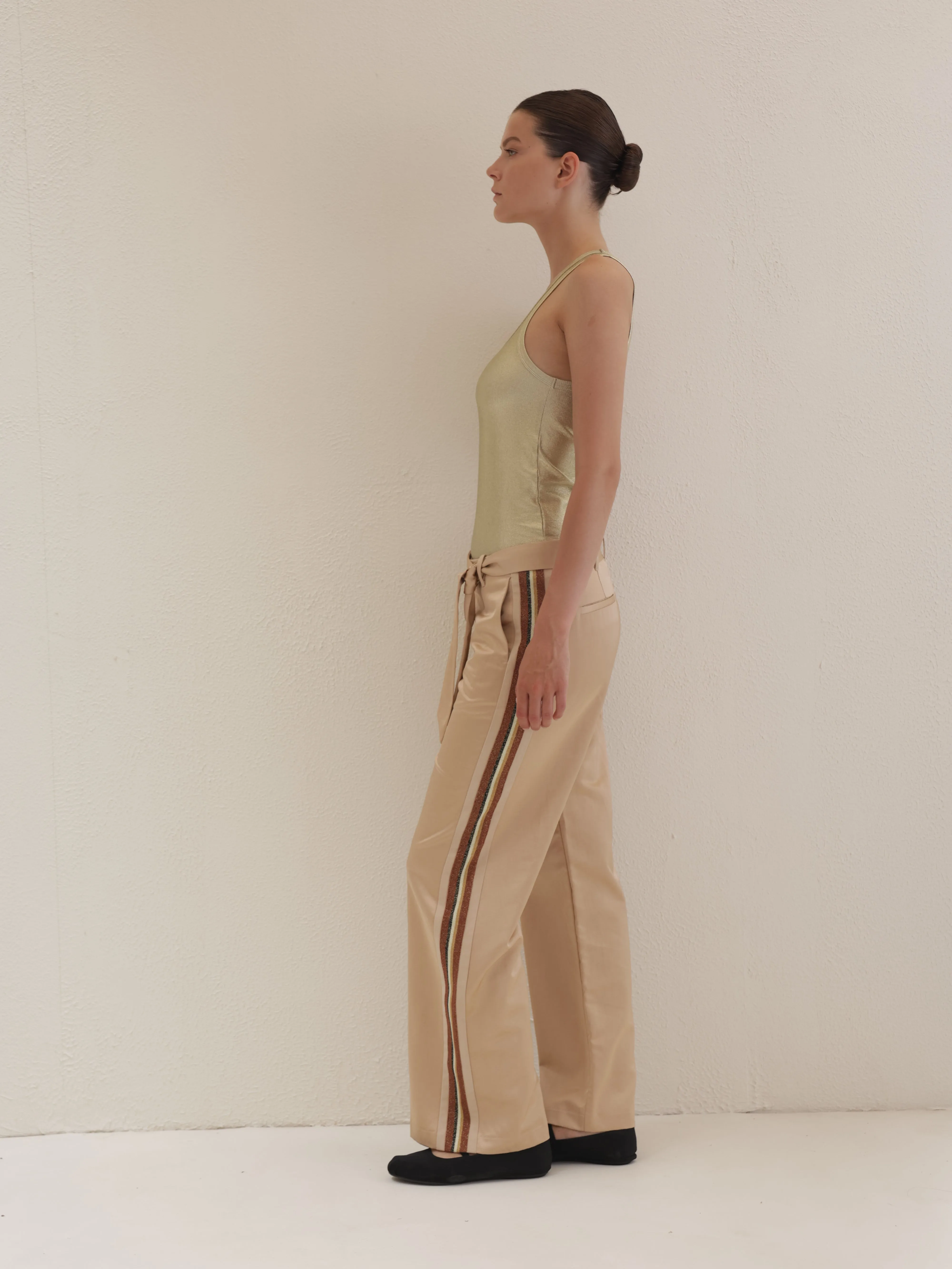 Satin Pants Wide Leg