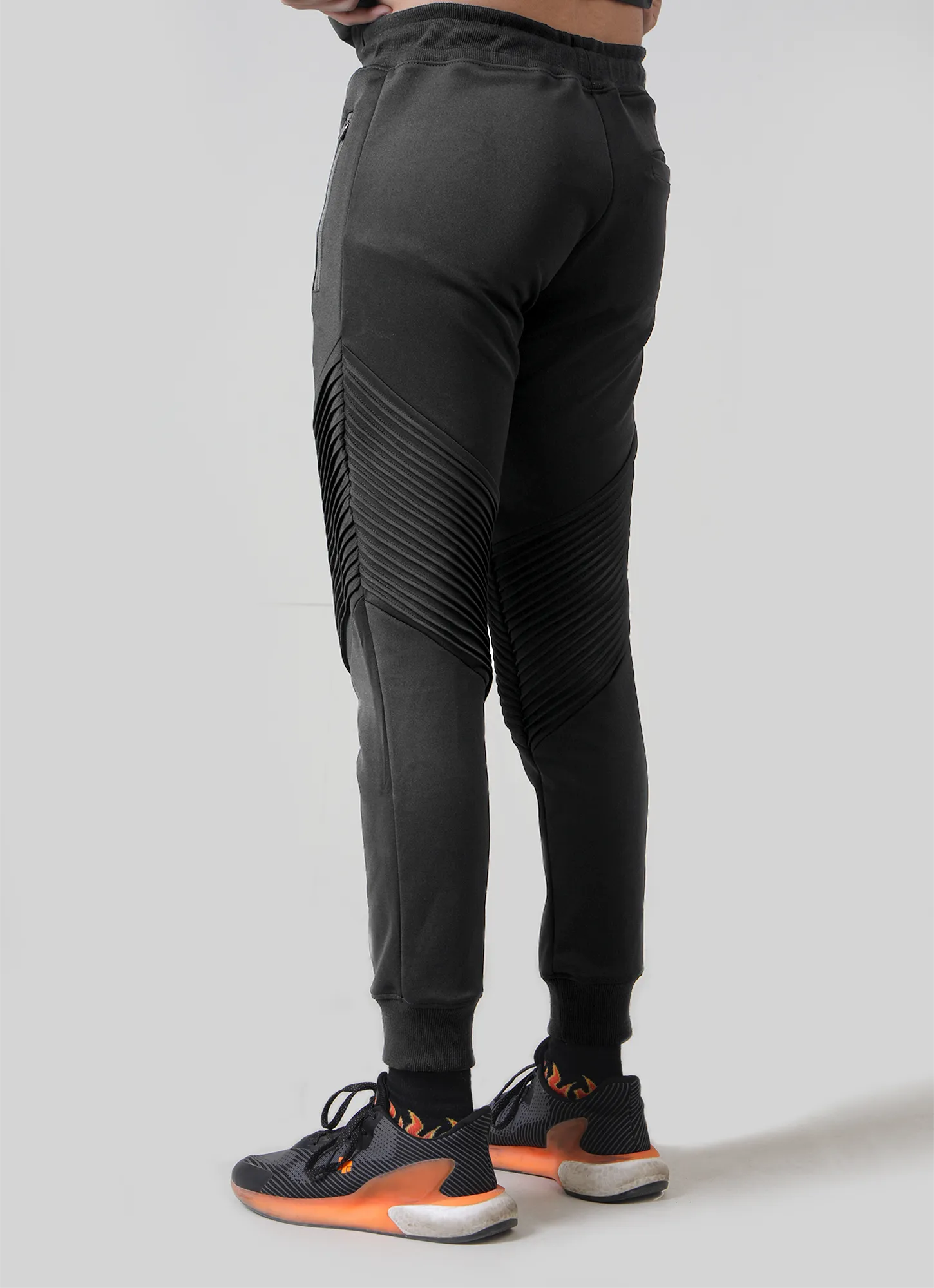 Scorpion Ribbed Trousers - Gray
