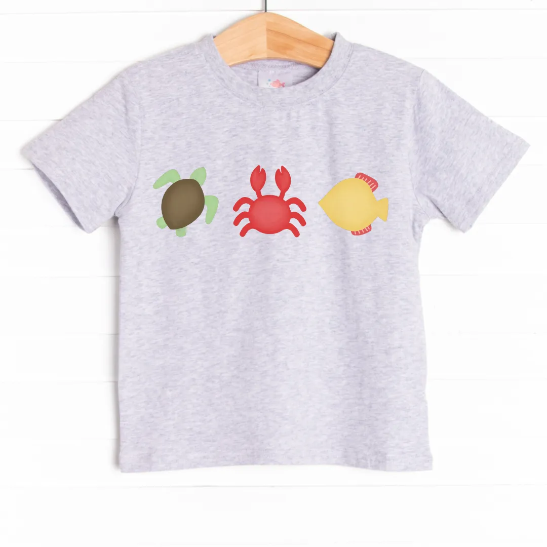 Sea Creature Cuties Graphic Tee