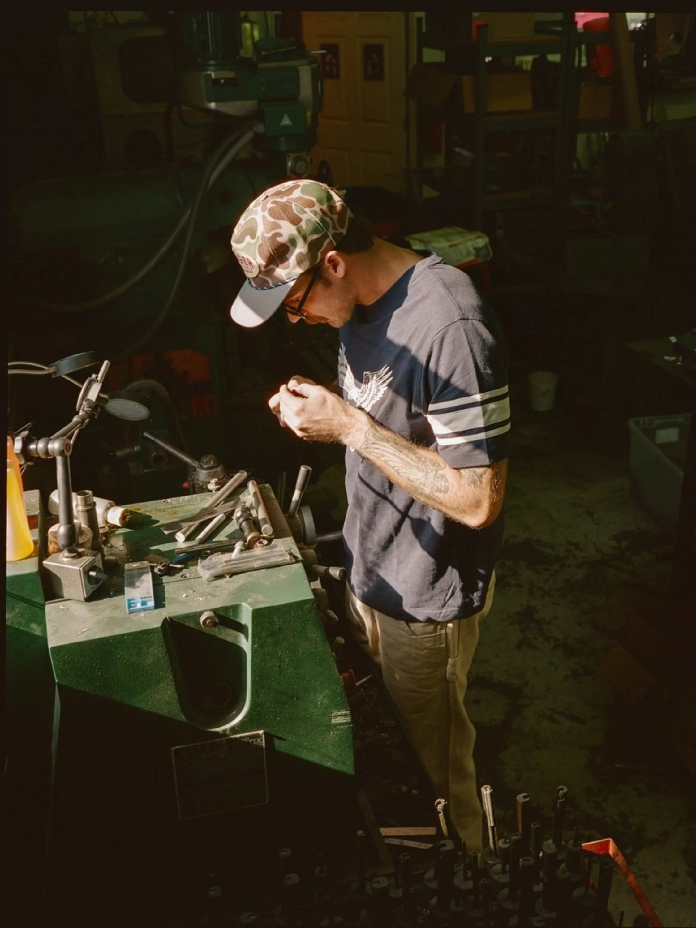 Seager Riggins Crew Tee - Navy