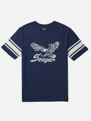Seager Riggins Crew Tee - Navy