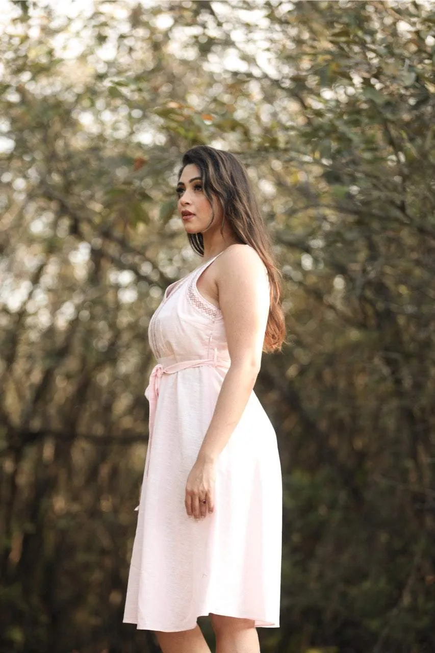 Serene Looms Linen Dress