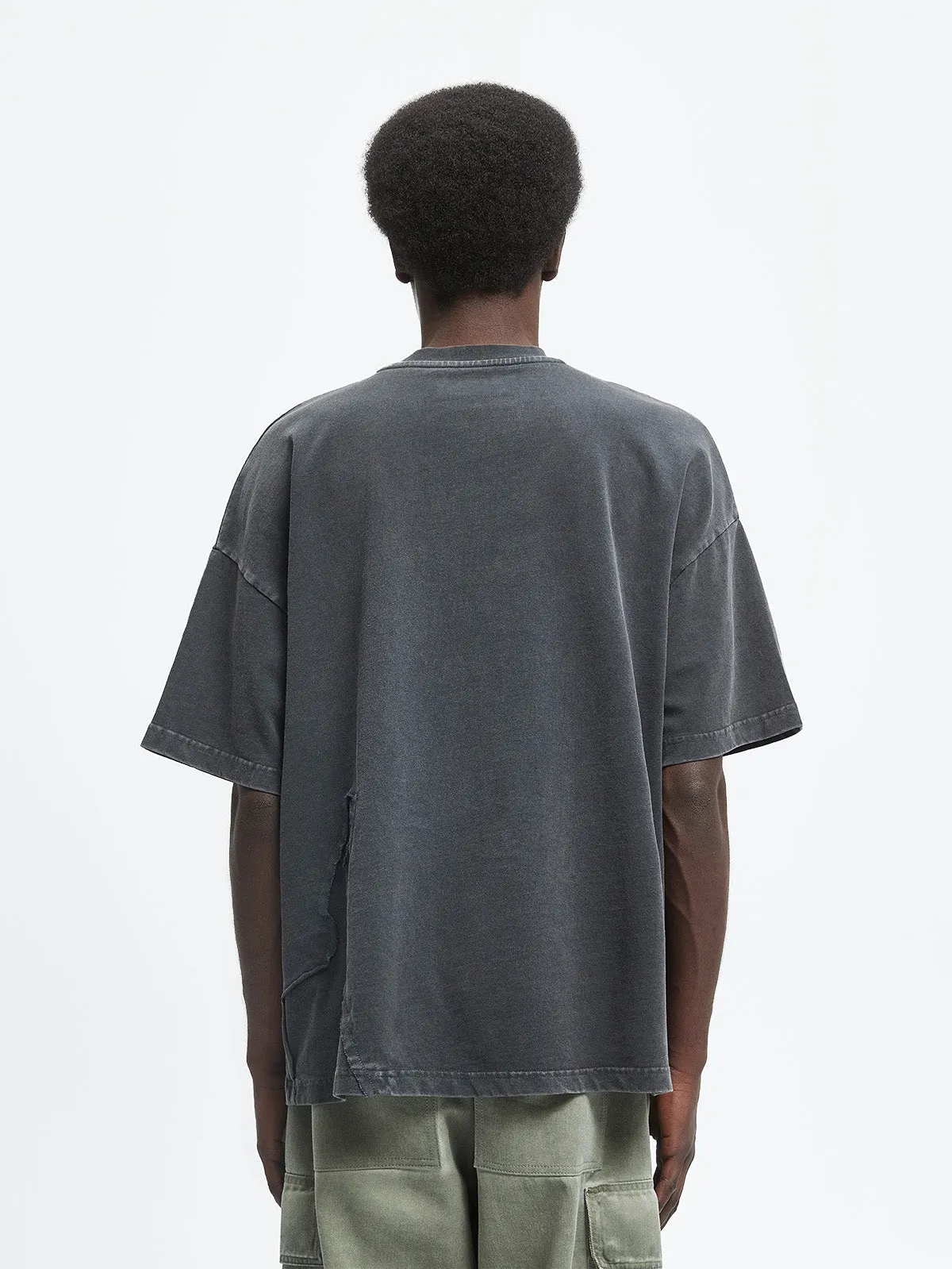 SHATTERED T-SHIRT - BLACK