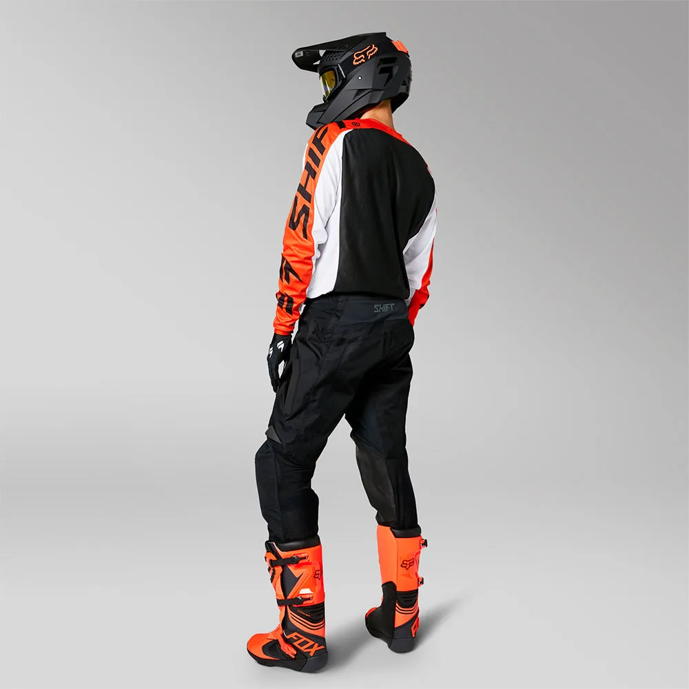 SHIFT WHITE LABEL BLAK PANTS [BLACK/BLACK]