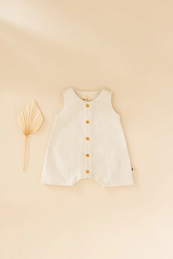 Short One-Piece - Hemp Stripes