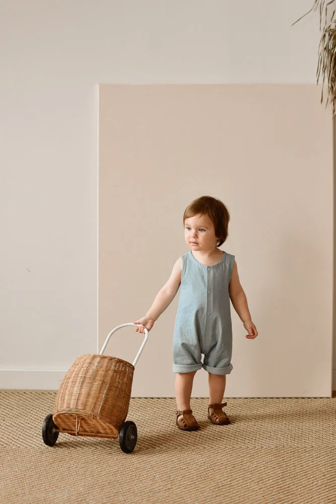 Short One-Piece - Hemp Stripes