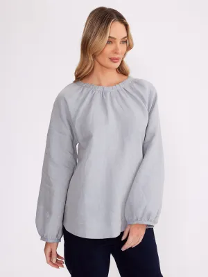 Shot Linen Top (YT24S4032)