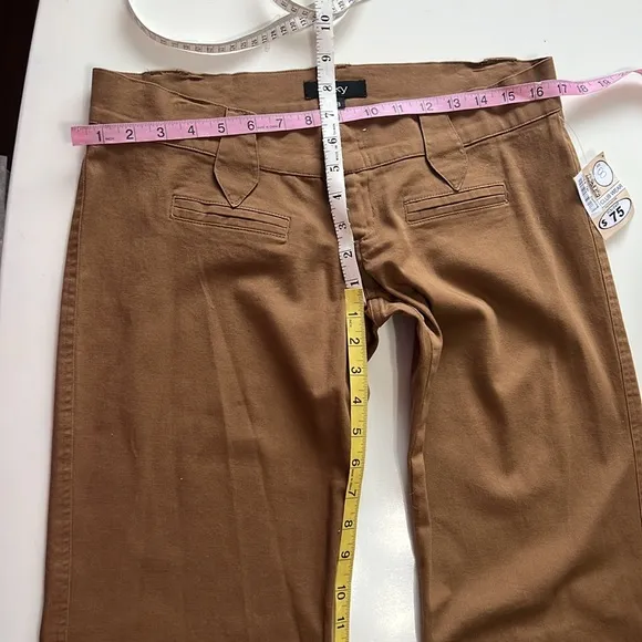 Sky Clubwear Wide Leg Low Rise Brown Colored Jeans Size 8