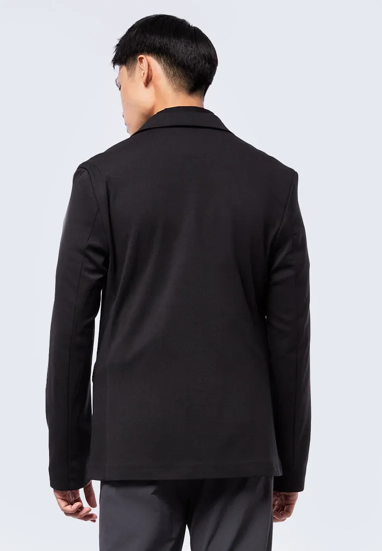 Slim Fit Formal Suit Black