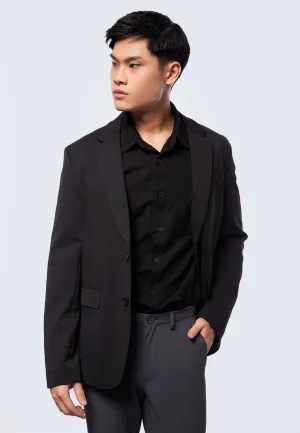 Slim Fit Formal Suit Black