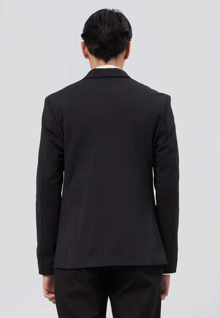Slim Fit Long Sleeve Blazer