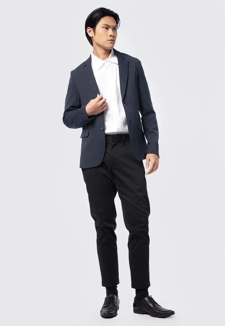 Slim Fit Long Sleeve Blazer