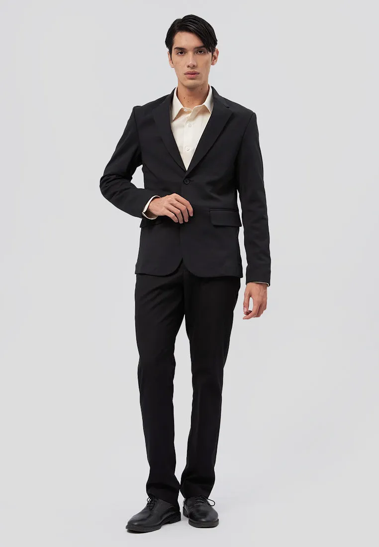 Slim Fit Long Sleeve Blazer