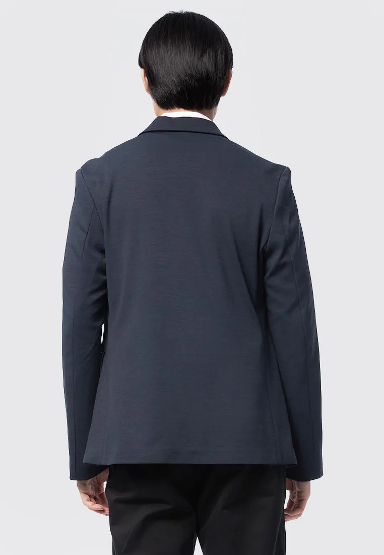 Slim Fit Long Sleeve Blazer