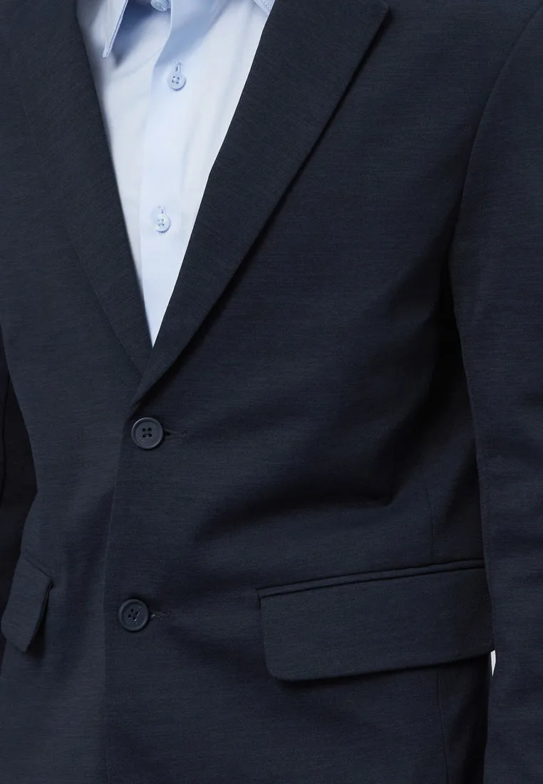 Slim Fit Long Sleeve Blazer