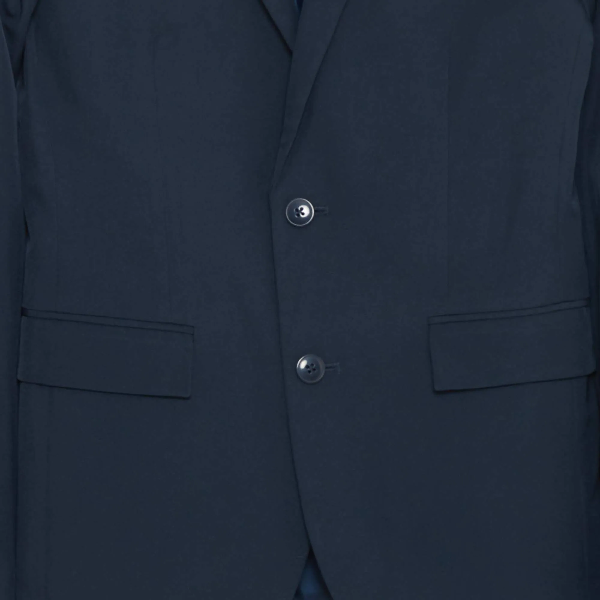Slim-fit suit jacket blue