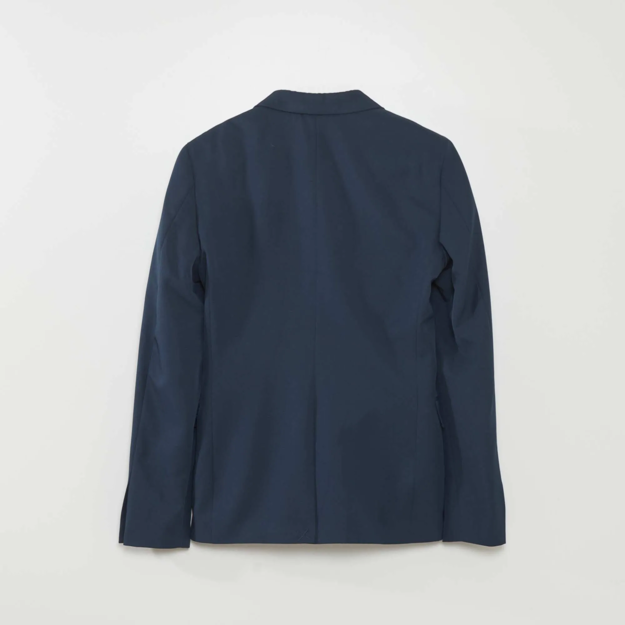Slim-fit suit jacket blue