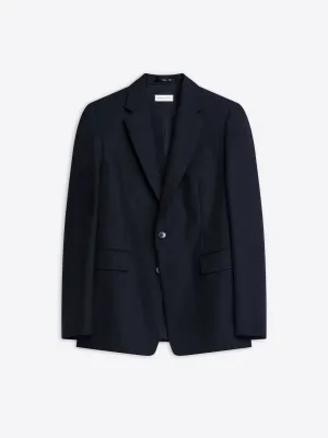 Slim fit wool blazer