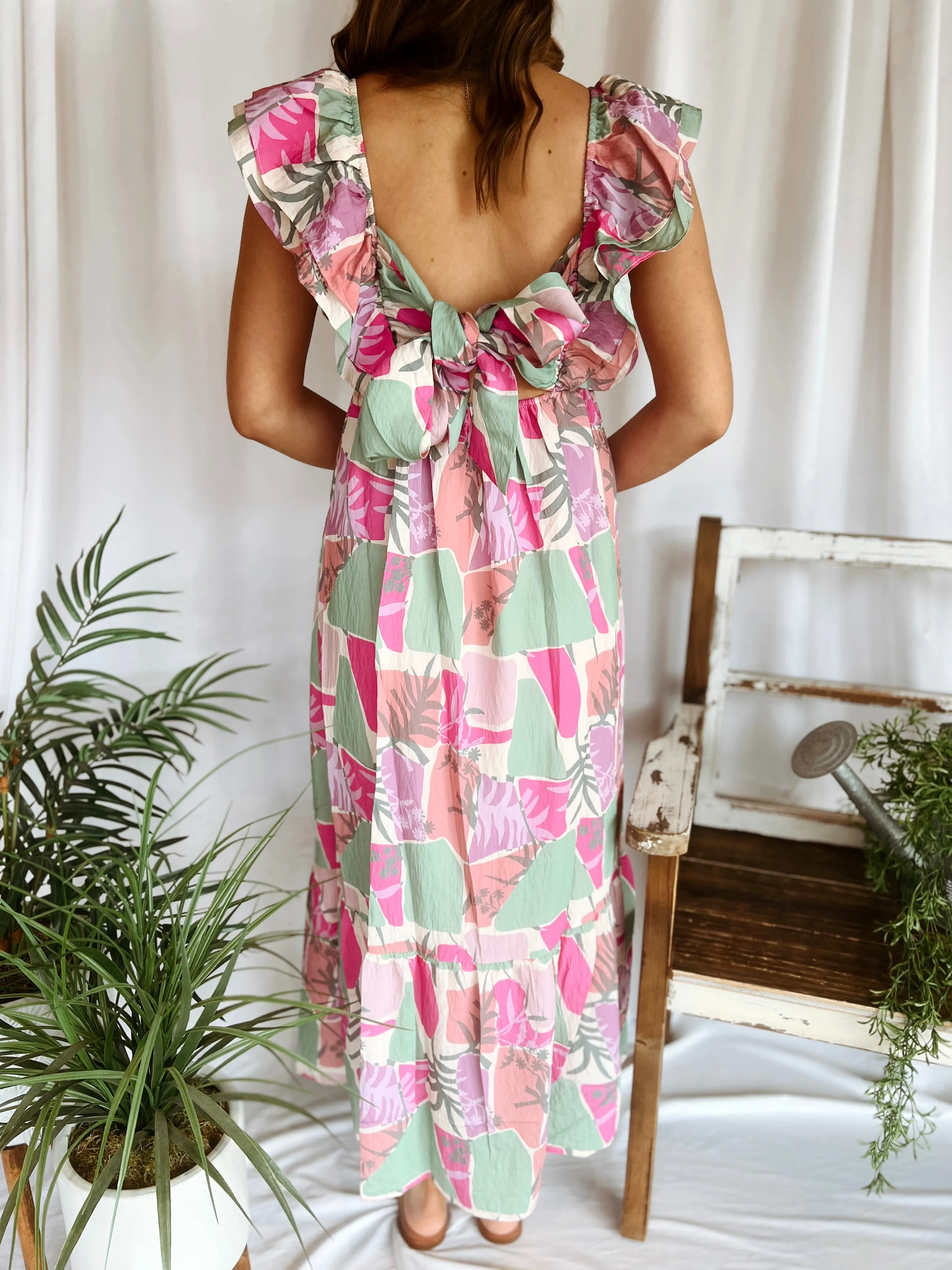 SOCIAL BUTTERFLY MAXI DRESS