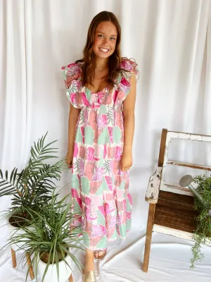 SOCIAL BUTTERFLY MAXI DRESS