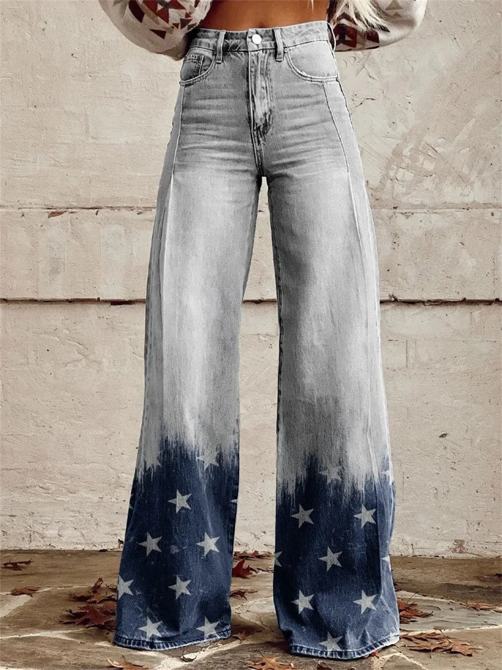 Sophia™ - High Waisted Wide Leg Trousers