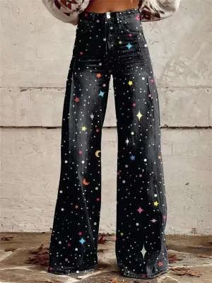Sophia™ - High Waisted Wide Leg Trousers