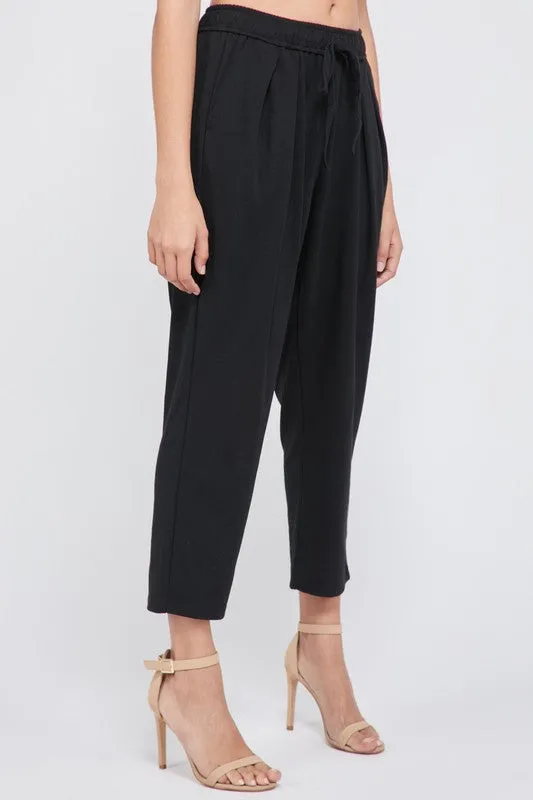 SOPHIE CROP PANT BLK