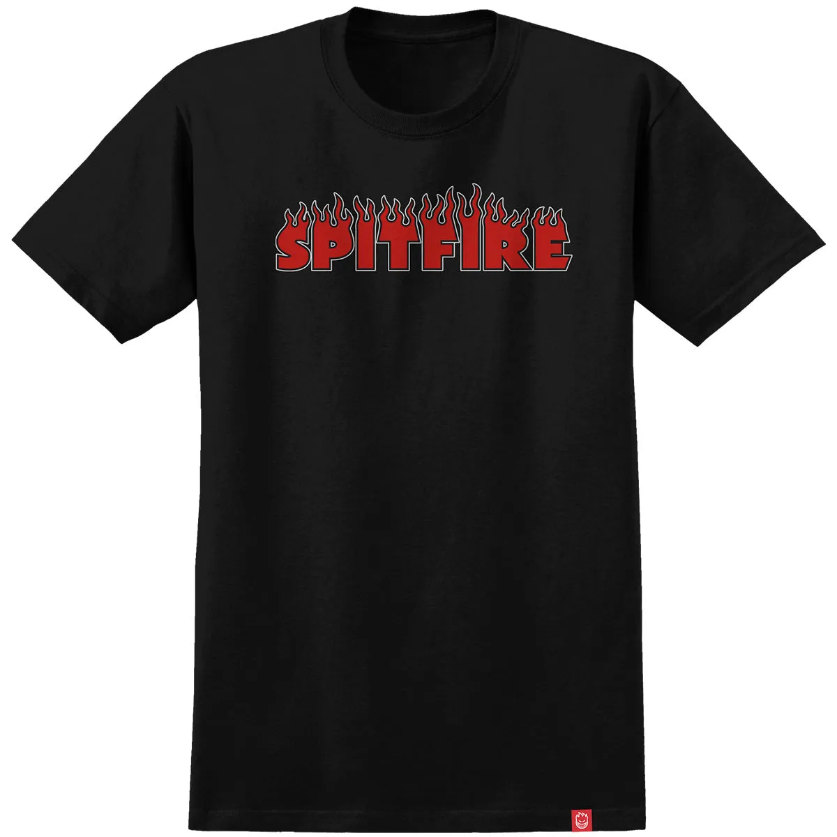 Spitfire - Demonseed Script Tee Black