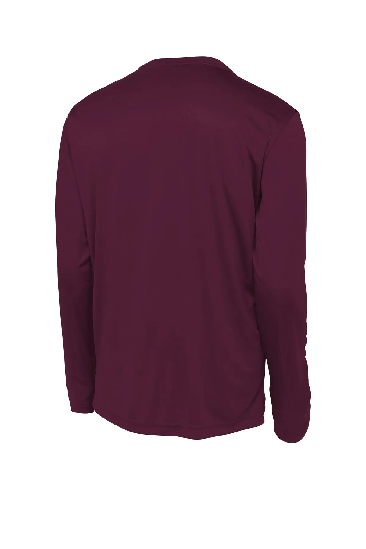 Sport-Tek Long Sleeve PosiCharge Competitor Tee. ST350LS Maroon