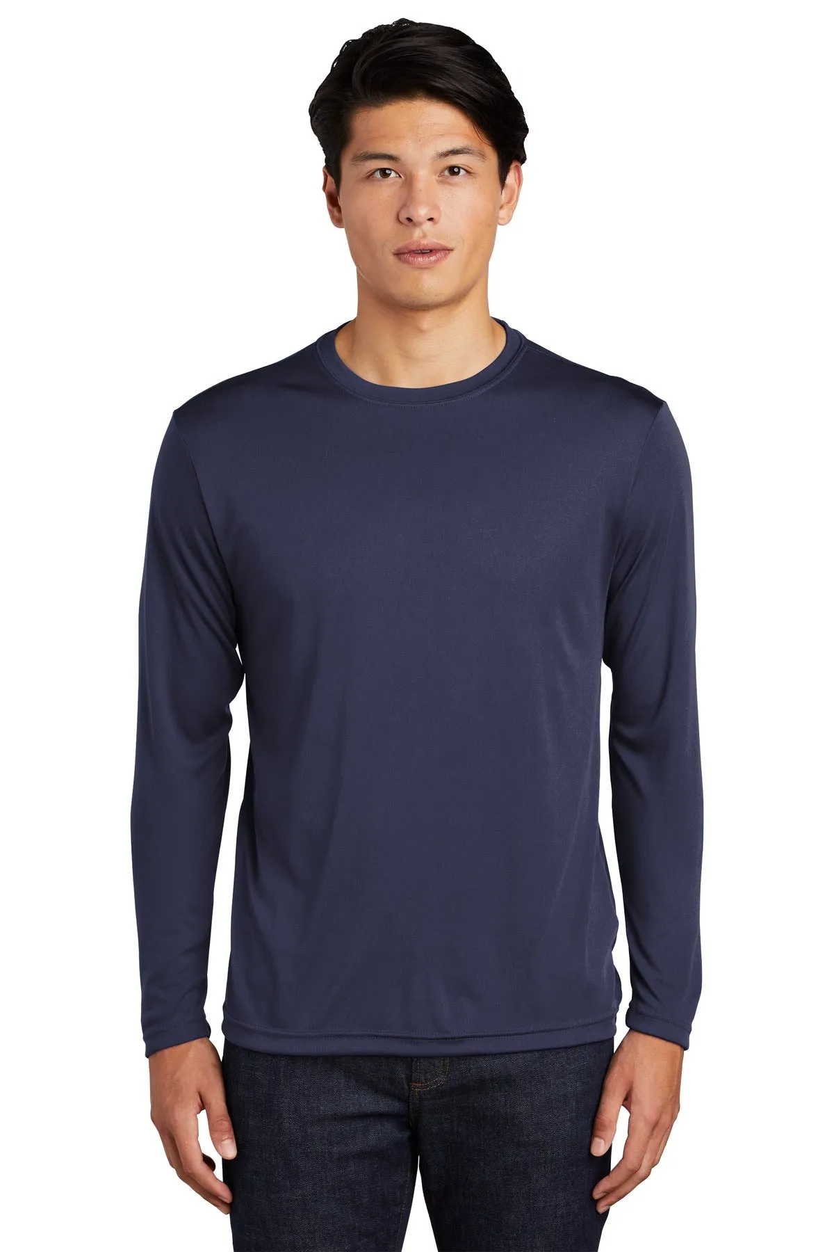 Sport-Tek Long Sleeve PosiCharge Competitor Tee. ST350LS True Navy
