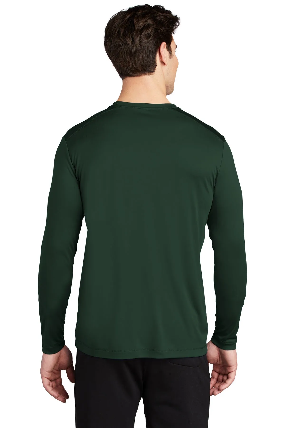 Sport-Tek  Posi-UV Pro Long Sleeve Tee. ST420LS Forest Green