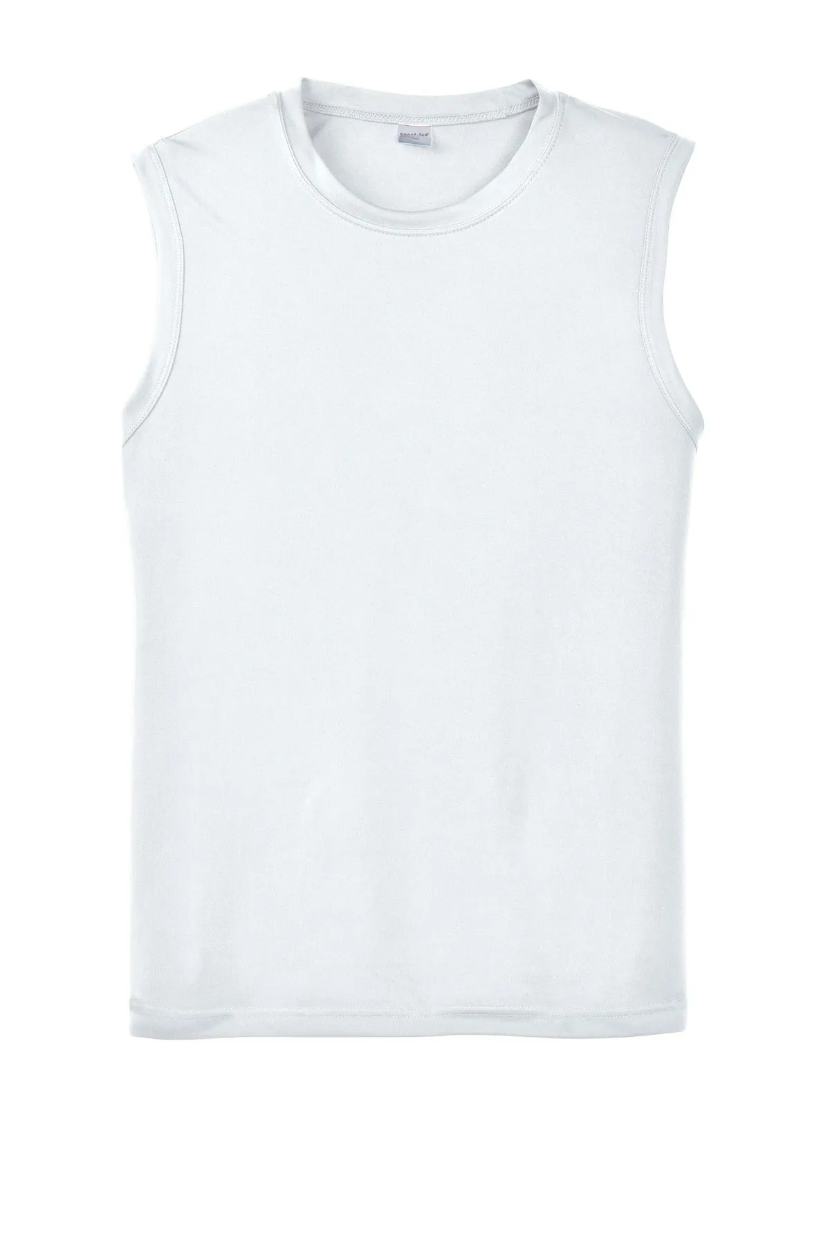 Sport-Tek Sleeveless PosiCharge Competitor Tee. ST352 White