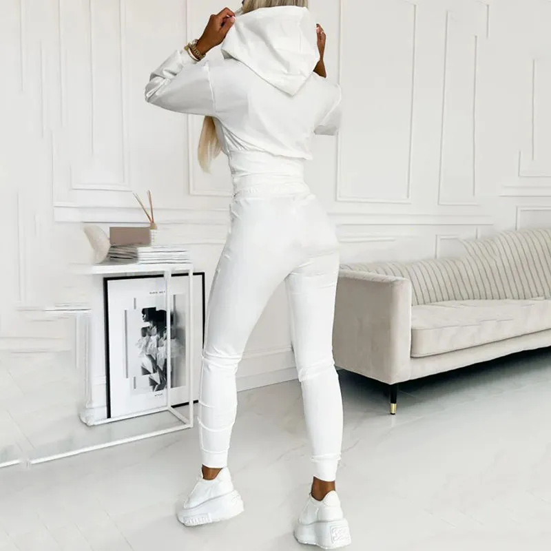 🌸Spring Specials🌸Women's Two-Piece Hooded Tracksuit Set