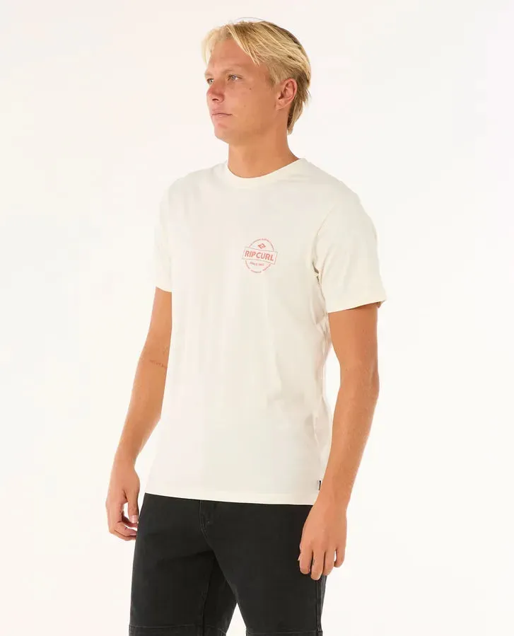 Staple Tee - Bone